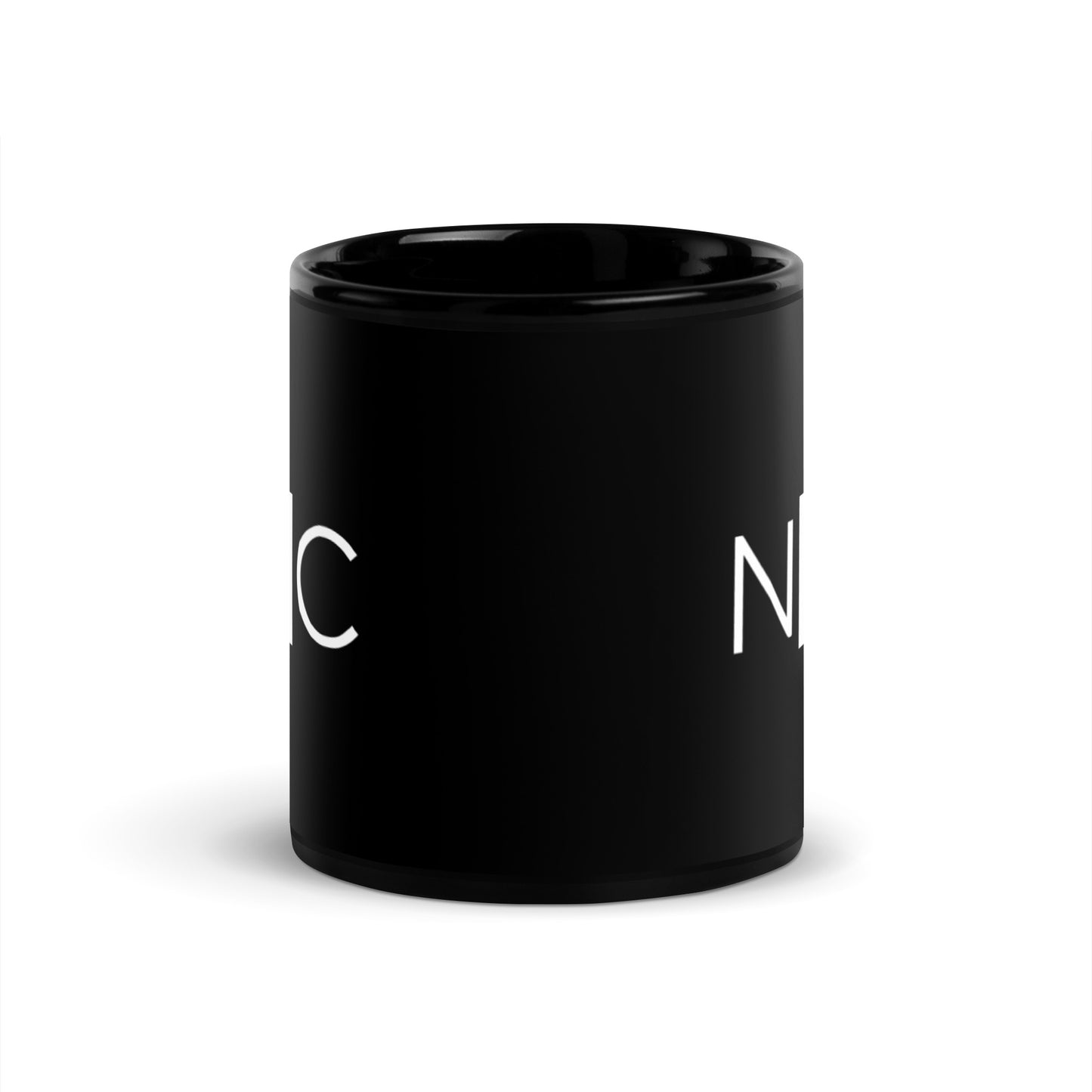 Nashville Sampling Co (NSC) Black Glossy Mug