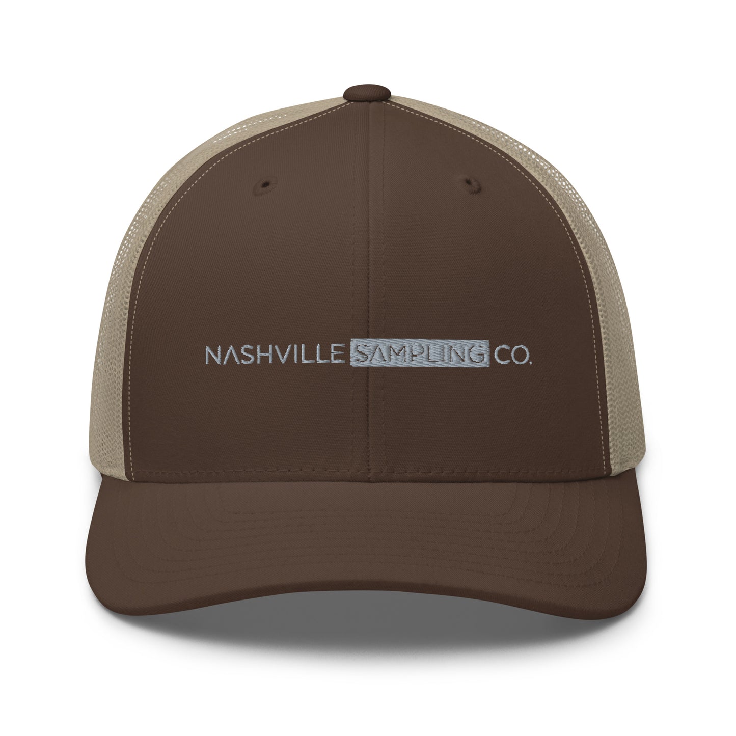 Nashville Sampling Co Embroidered Trucker Cap