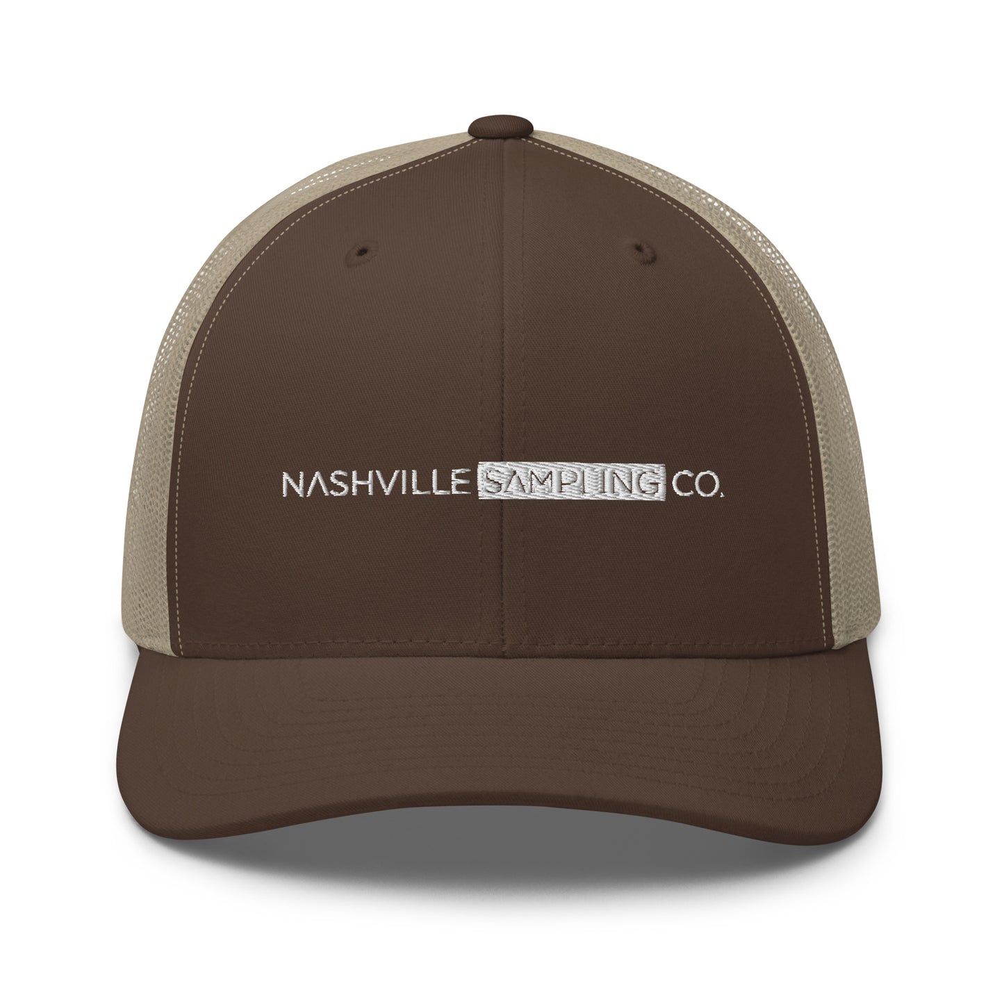 Nashville Sampling Co Embroidered Trucker Cap