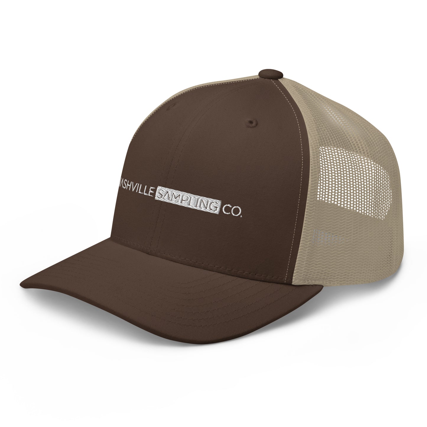 Nashville Sampling Co Embroidered Trucker Cap