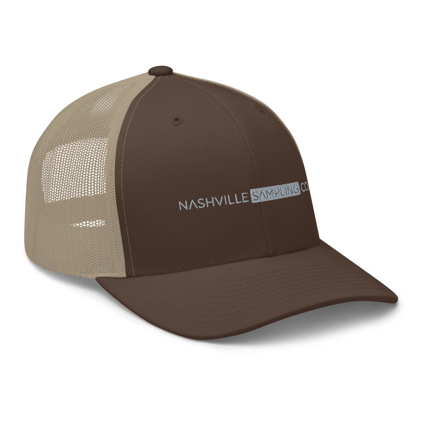 Nashville Sampling Co Embroidered Trucker Cap