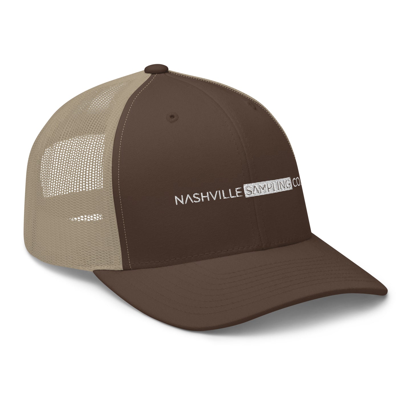 Nashville Sampling Co Embroidered Trucker Cap