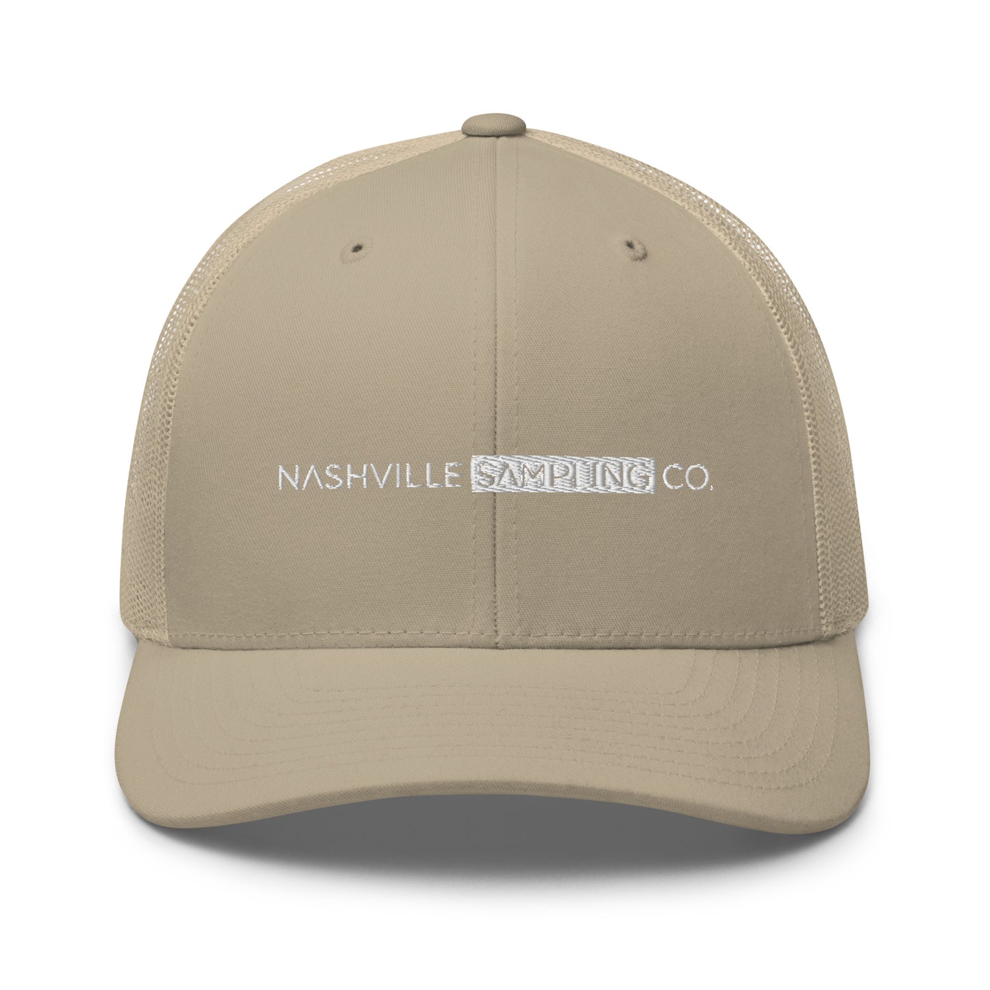 Nashville Sampling Co Embroidered Trucker Cap