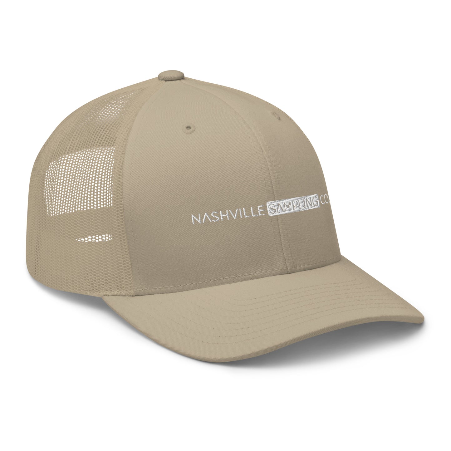 Nashville Sampling Co Embroidered Trucker Cap