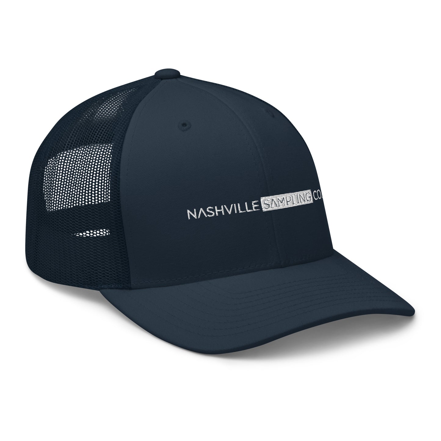 Nashville Sampling Co Embroidered Trucker Cap
