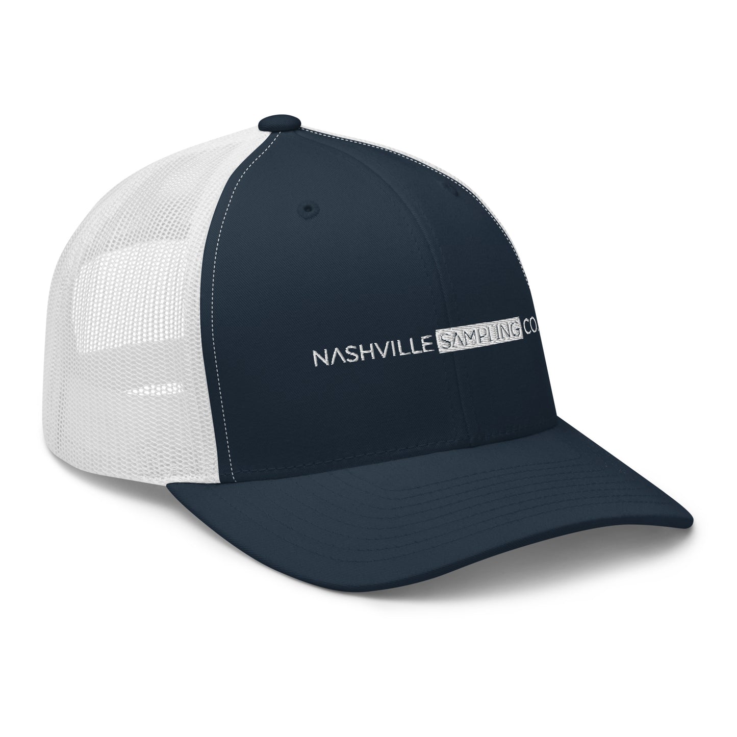 Nashville Sampling Co Embroidered Trucker Cap