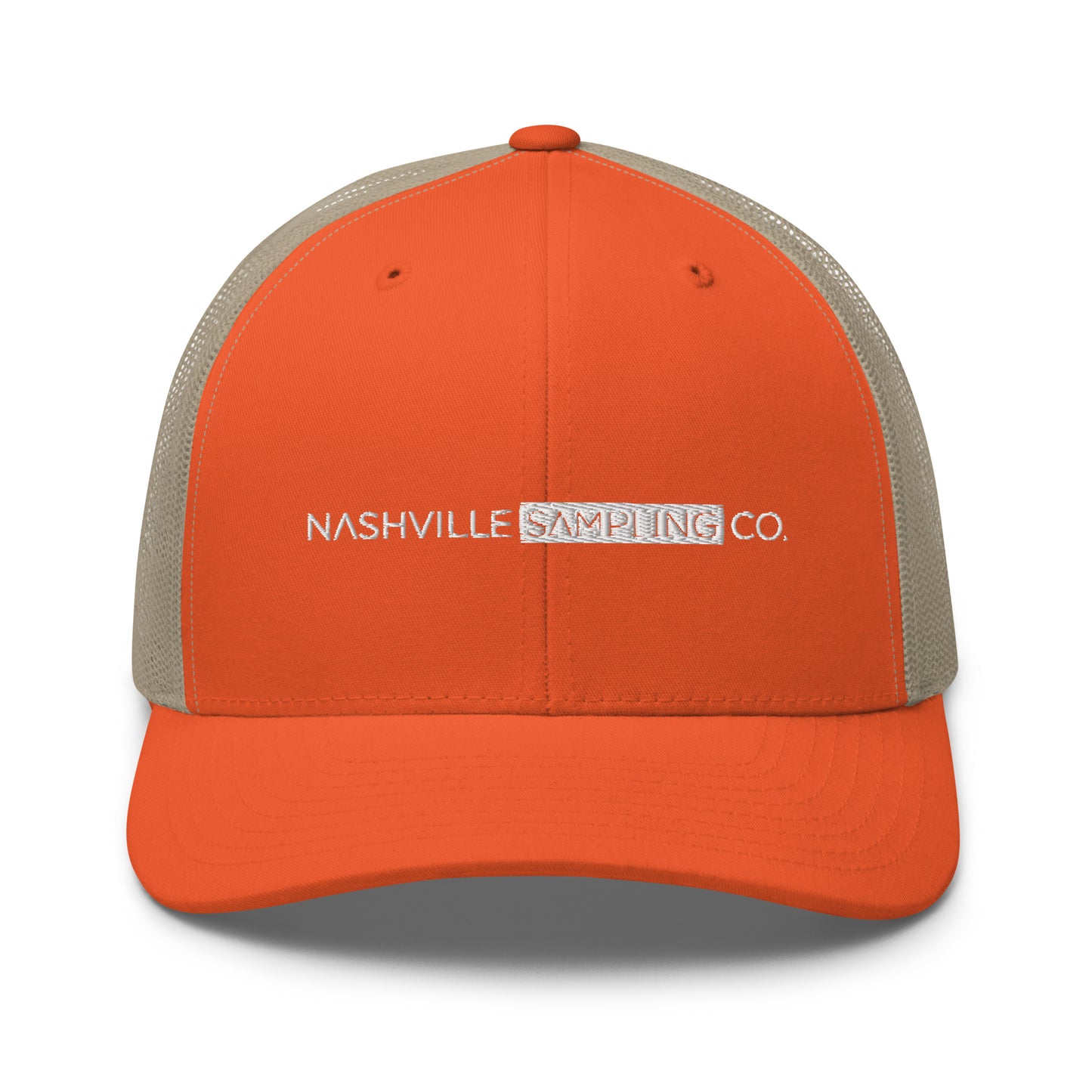 Nashville Sampling Co Embroidered Trucker Cap