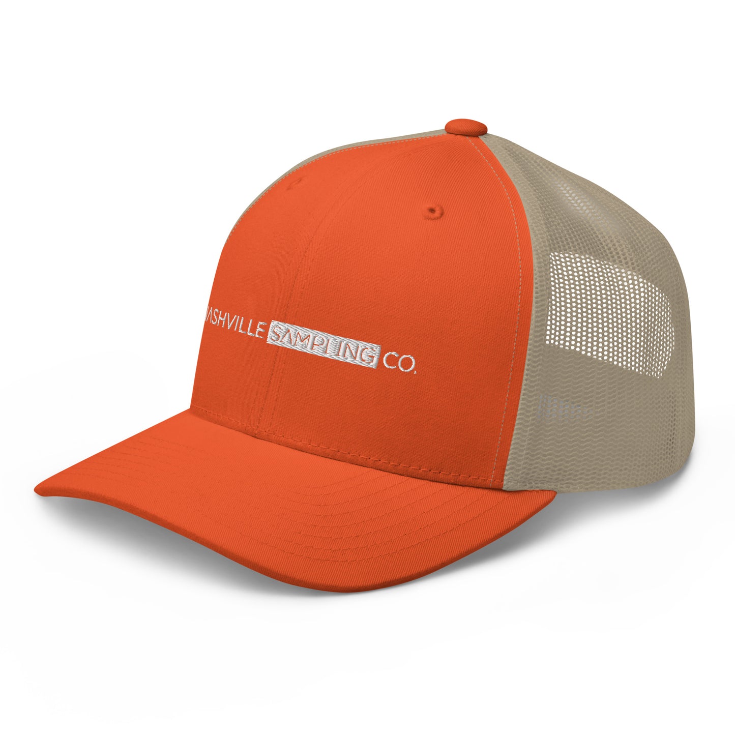 Nashville Sampling Co Embroidered Trucker Cap