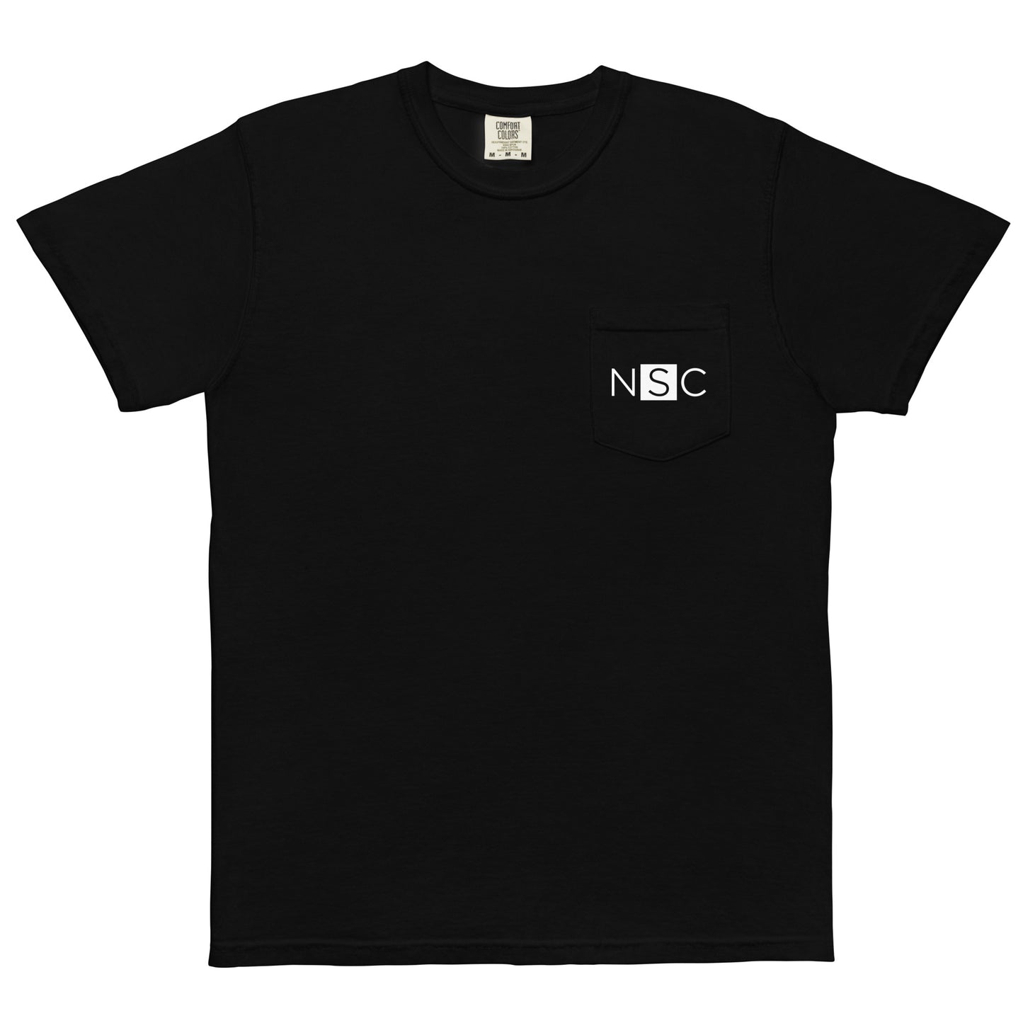 Nashville Sampling Co (NSC) Embroidered Unisex Garment-Dyed Pocket T-Shirt