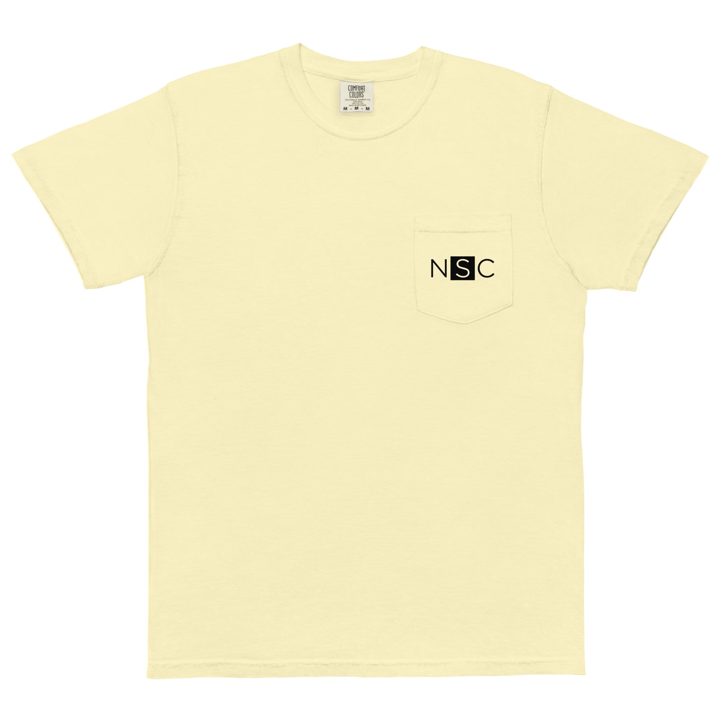 Nashville Sampling Co (NSC) Embroidered Unisex Garment-Dyed Pocket T-Shirt
