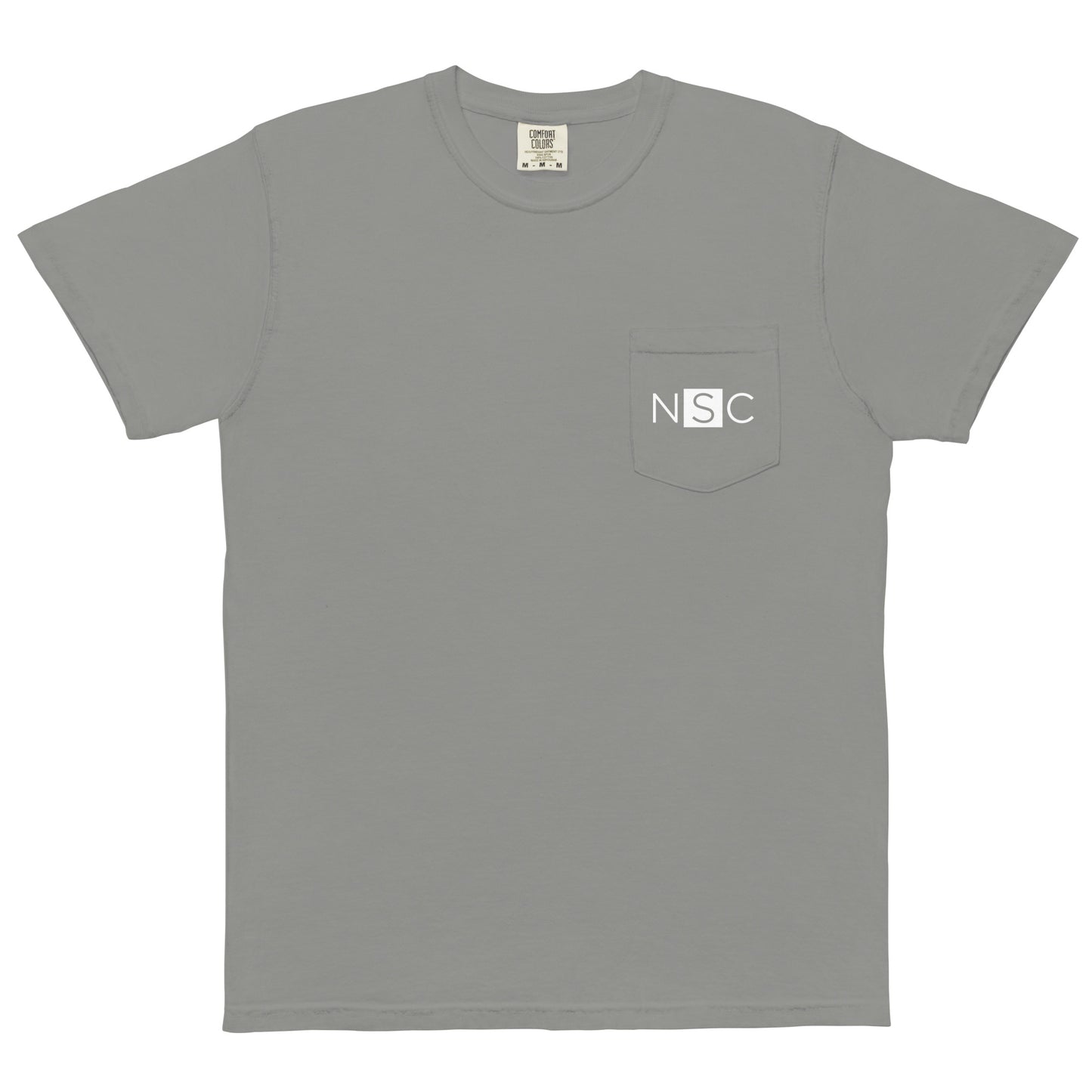 Nashville Sampling Co (NSC) Embroidered Unisex Garment-Dyed Pocket T-Shirt