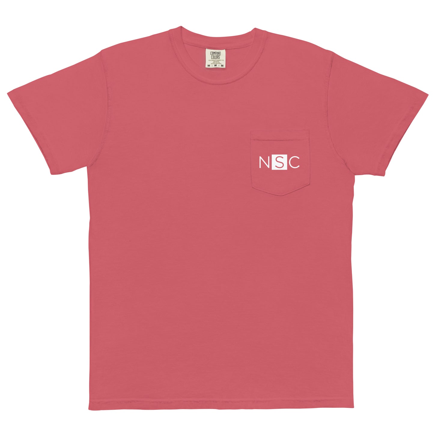 Nashville Sampling Co (NSC) Embroidered Unisex Garment-Dyed Pocket T-Shirt