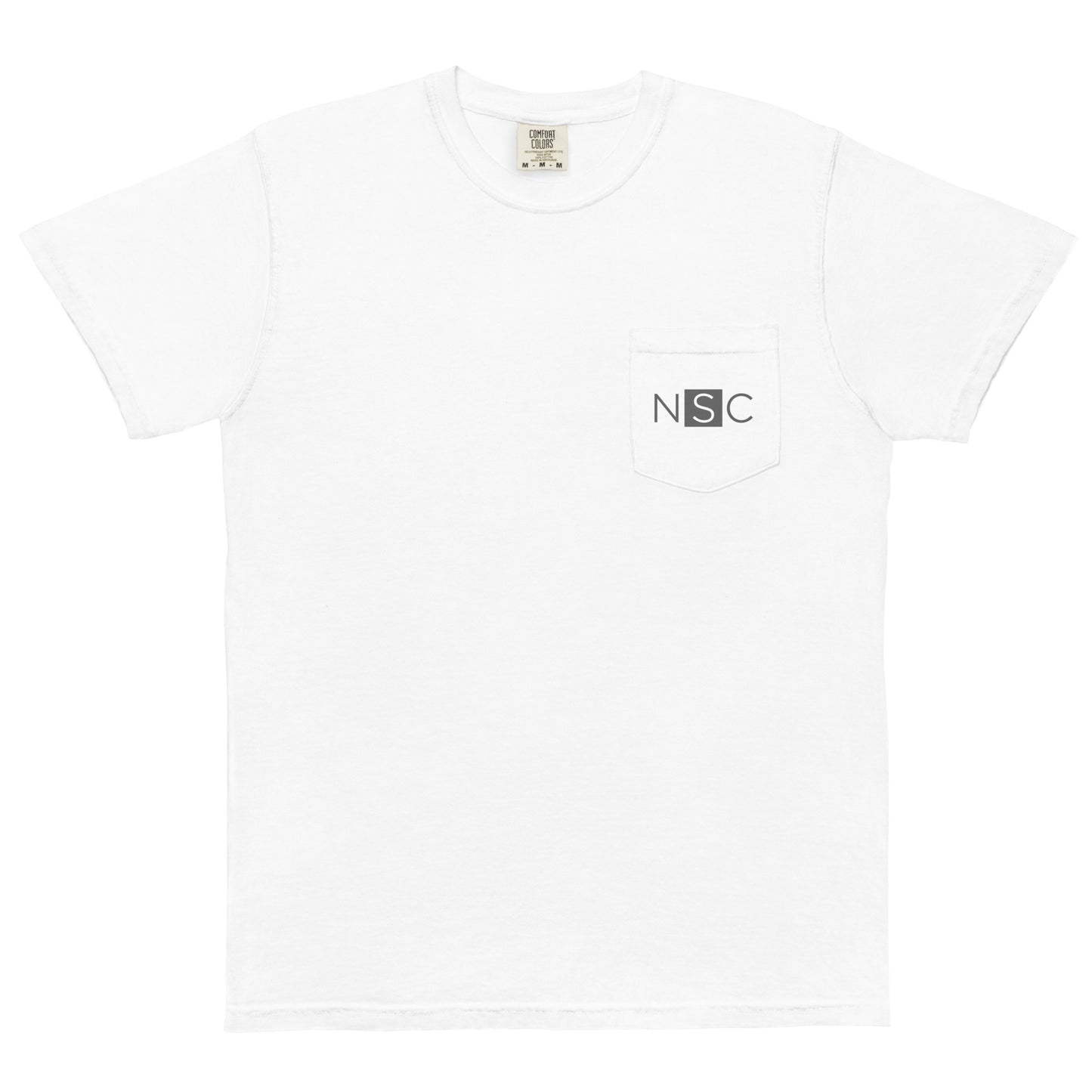 Nashville Sampling Co (NSC) Embroidered Unisex Garment-Dyed Pocket T-Shirt