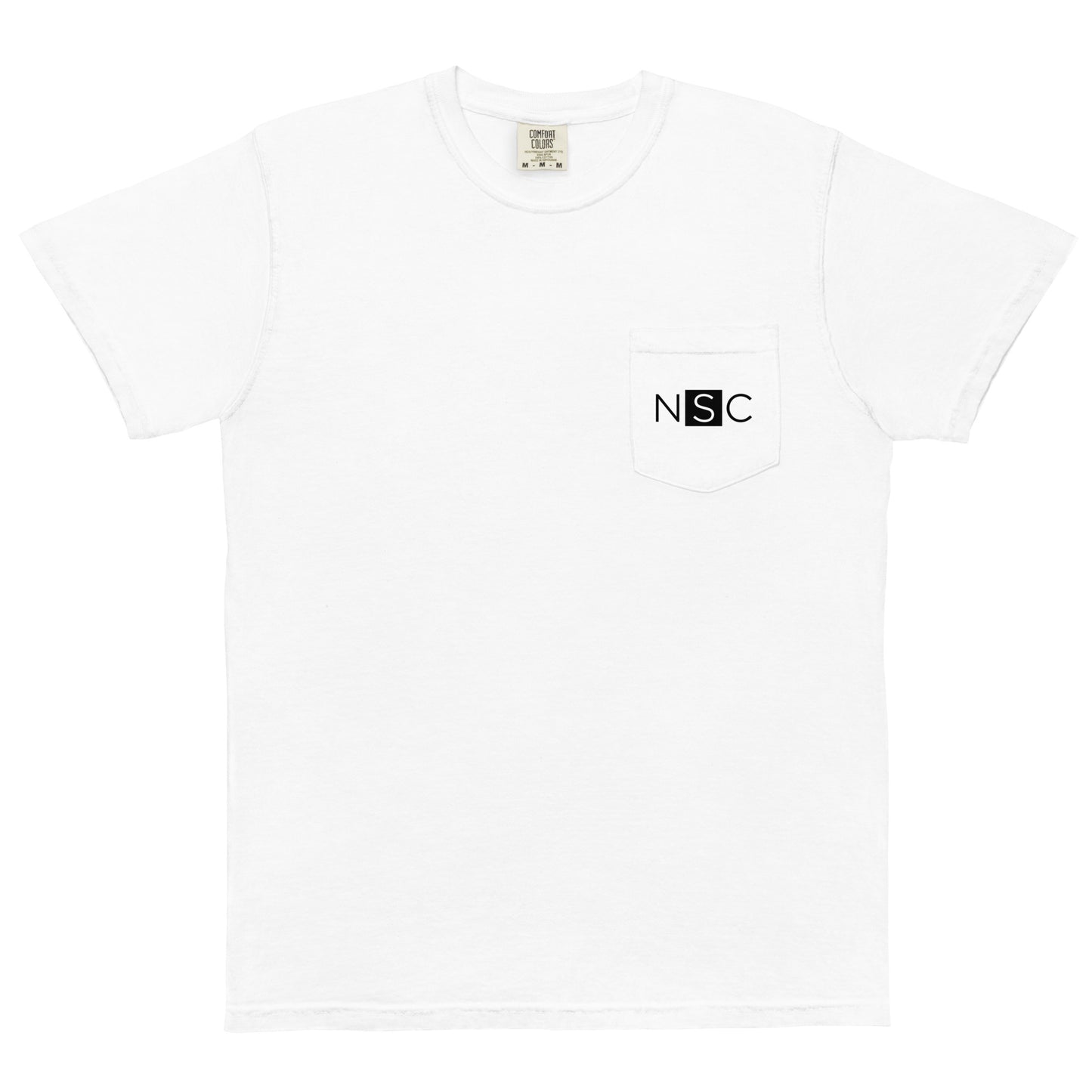 Nashville Sampling Co (NSC) Embroidered Unisex Garment-Dyed Pocket T-Shirt