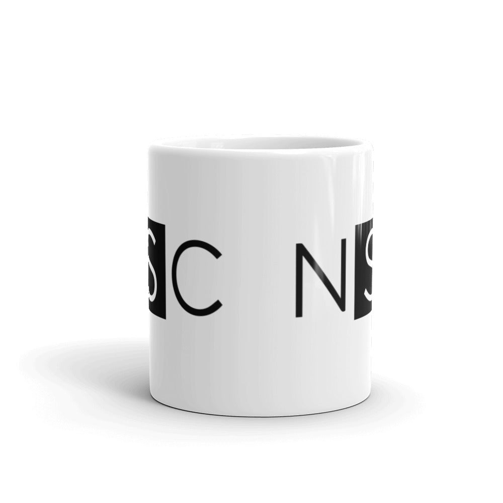 Nashville Sampling Co (NSC) White Glossy Mug