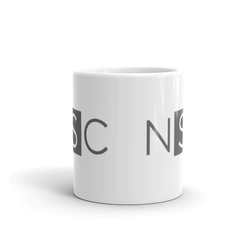 Nashville Sampling Co (NSC) White Glossy Mug