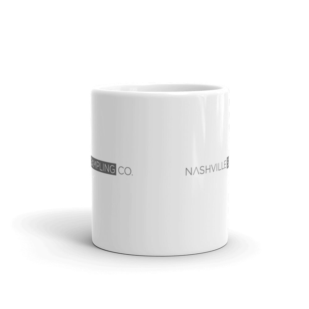 Nashville Sampling Co White Glossy Mug
