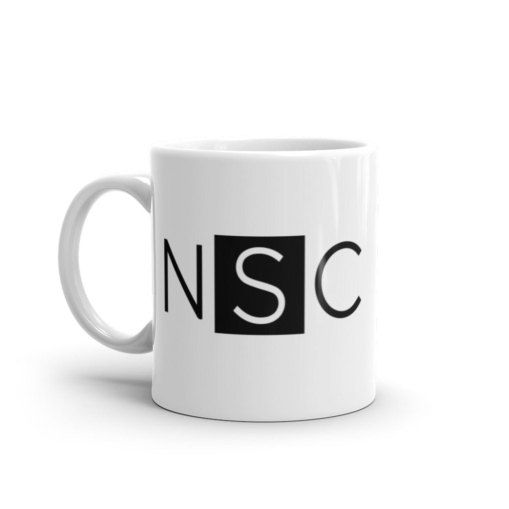 Nashville Sampling Co (NSC) White Glossy Mug