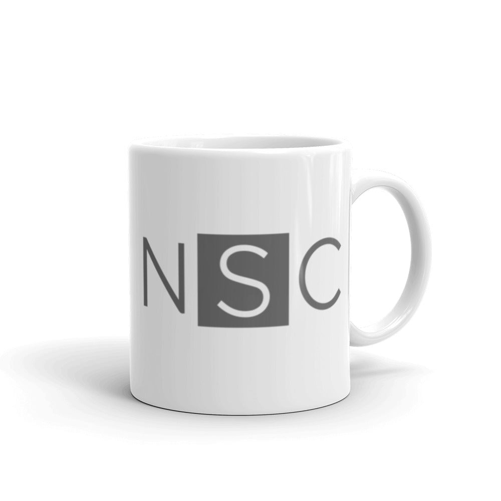 Nashville Sampling Co (NSC) White Glossy Mug