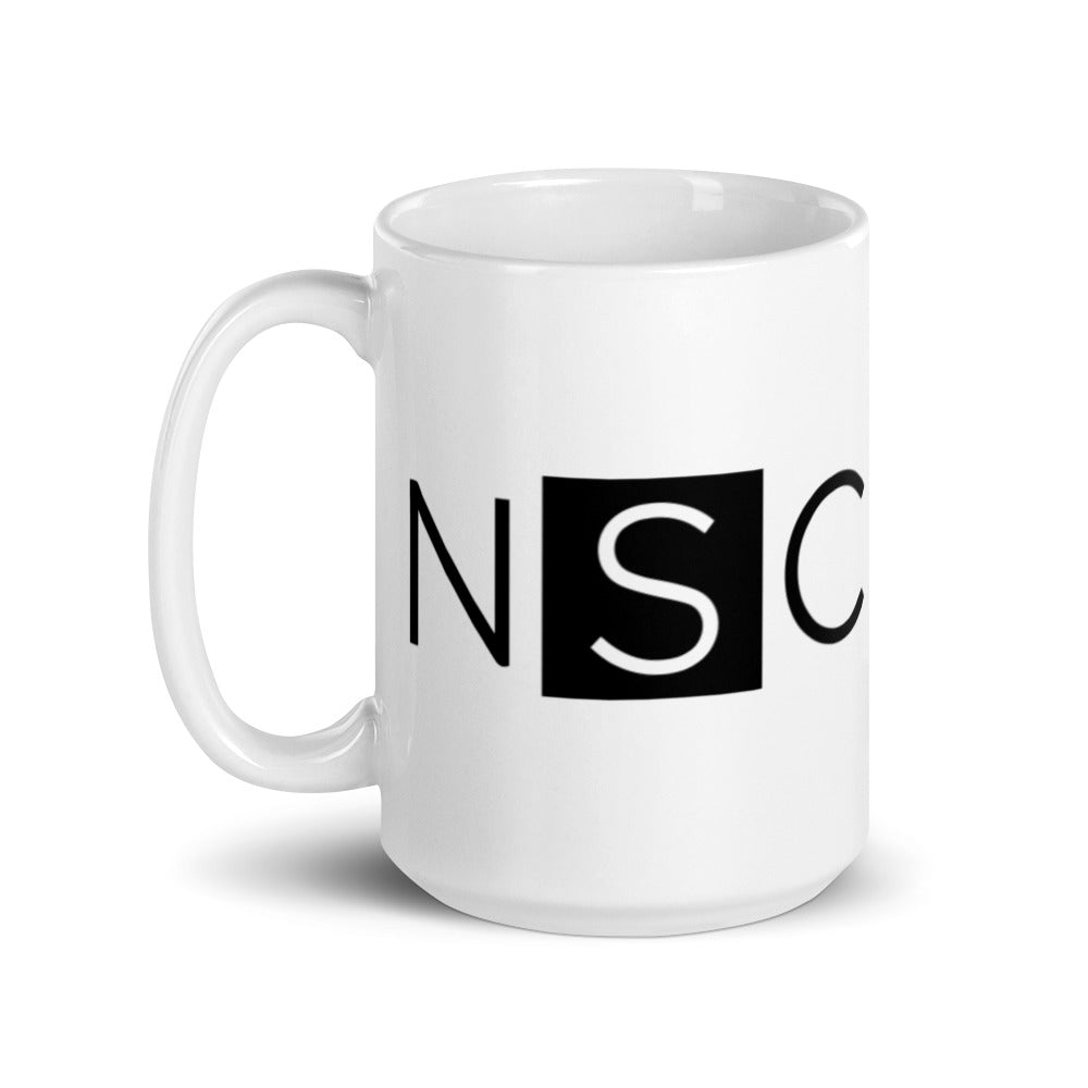 Nashville Sampling Co (NSC) White Glossy Mug