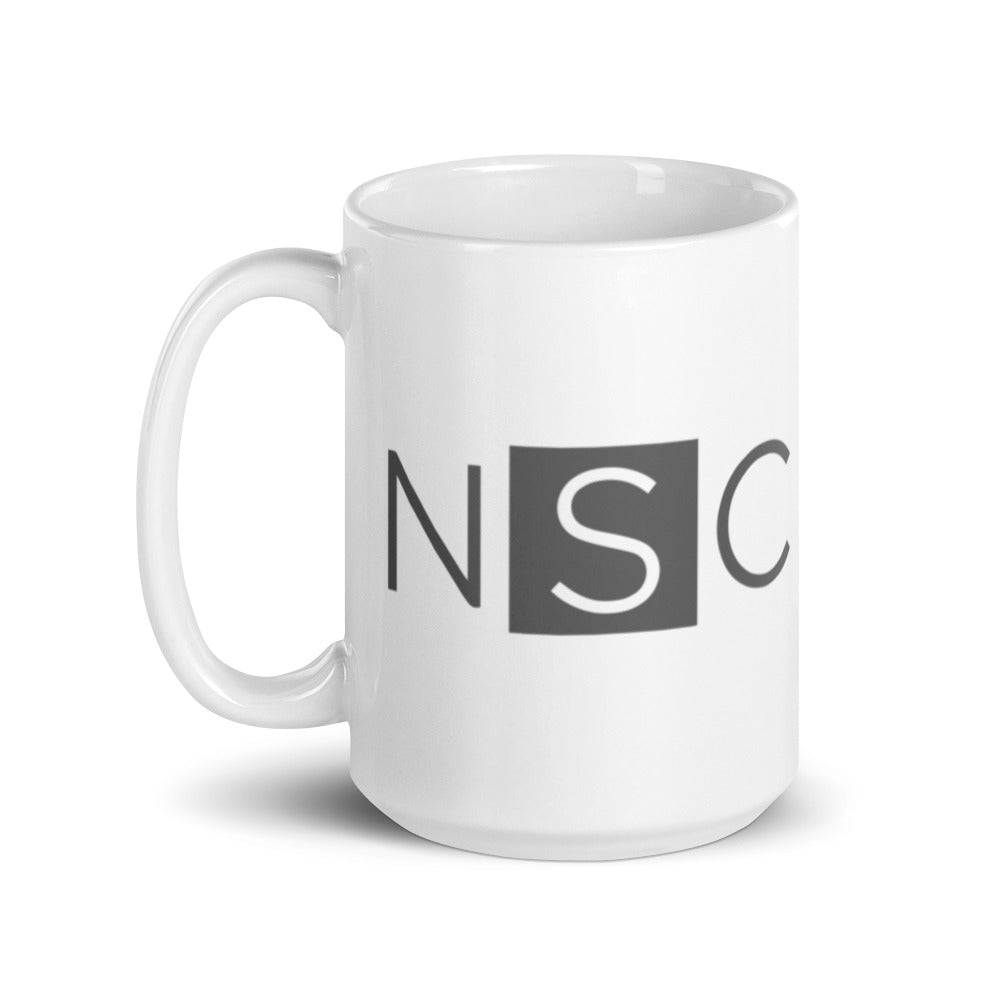 Nashville Sampling Co (NSC) White Glossy Mug