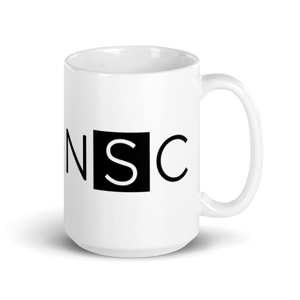 Nashville Sampling Co (NSC) White Glossy Mug
