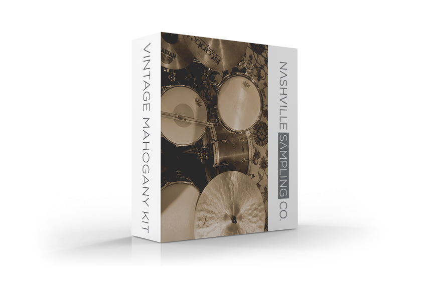 Vintage Mahogany Kit (Snare Drum Samples)