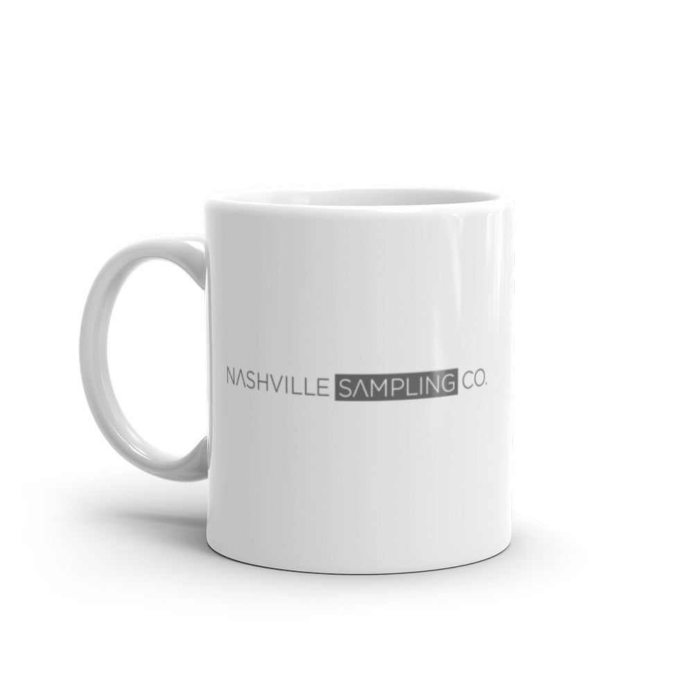 Nashville Sampling Co White Glossy Mug