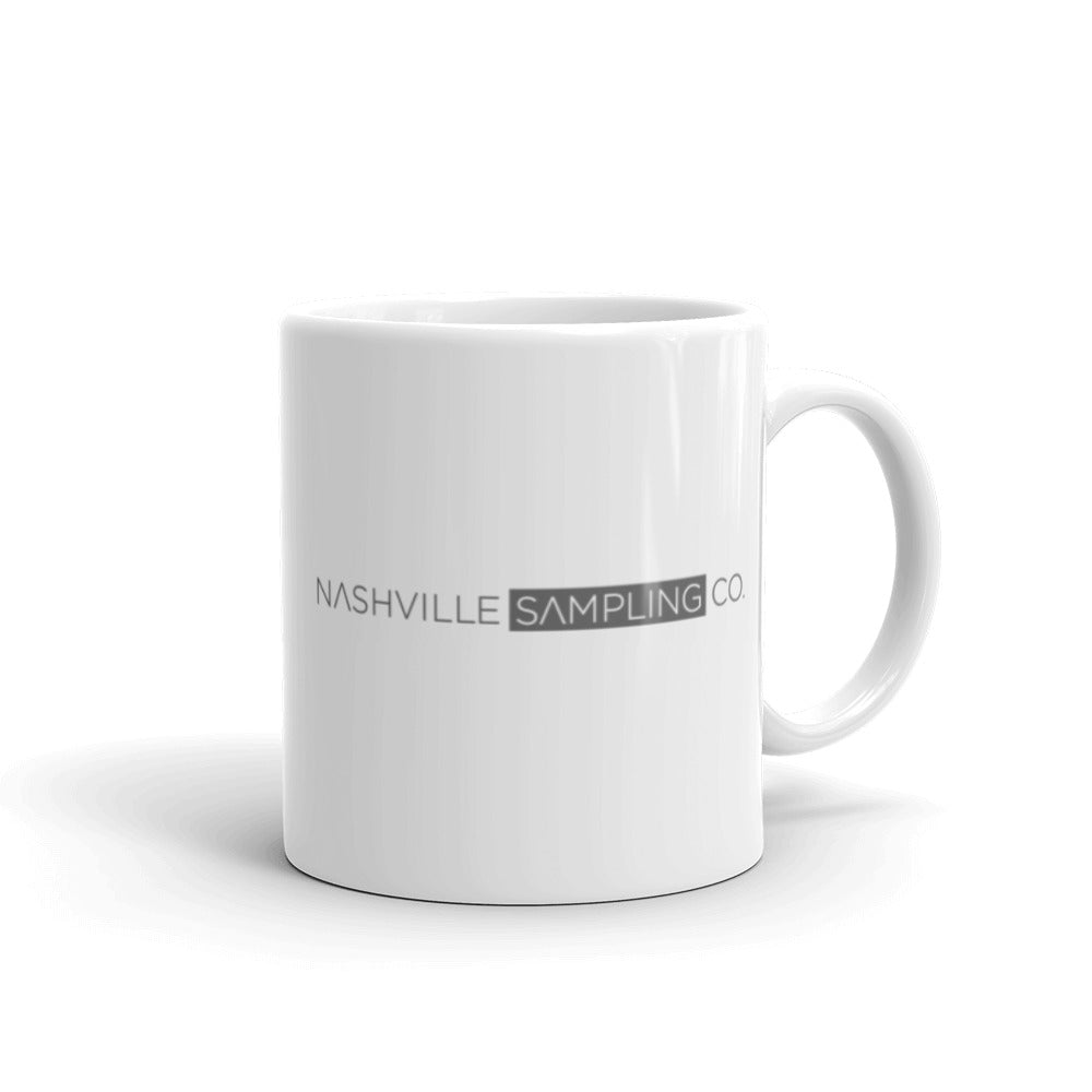 Nashville Sampling Co White Glossy Mug