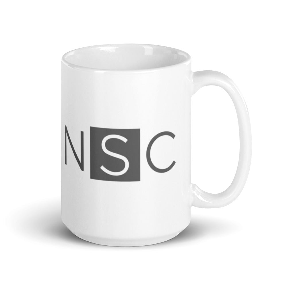 Nashville Sampling Co (NSC) White Glossy Mug